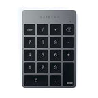 Pavé numérique Bluetooth rechargeable en aluminium Slim Space Grey