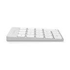 Pavé numérique Bluetooth rechargeable en aluminium Slim Silver