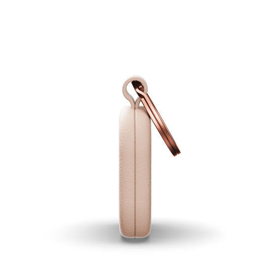 Porte-clés FindAll™ en cuir vegan Desert Rose