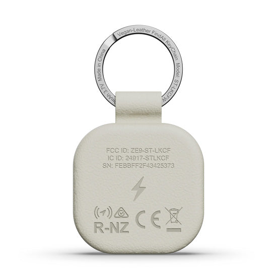 Porte-clés FindAll™ en cuir vegan Sand