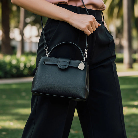 Porte-clés FindAll™ en cuir vegan Sand