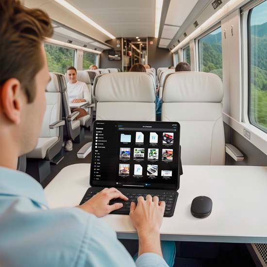 Souris Bluetooth ONTHEGO™ Noir