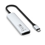 Adaptateur multiport USB-C Slim 4-en-1 4K Silver
