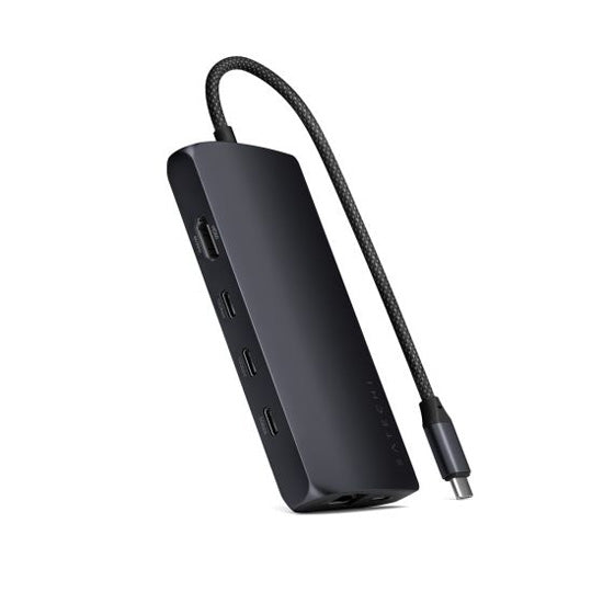 Adaptateur Multiports USB-C 8K vers Ethernet V3 Midnight