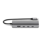 Adaptateur Multiports USB-C 8K vers Ethernet V3 Space Gray