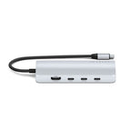Adaptateur Multiports USB-C 8K vers Ethernet V3 Silver