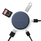 OntheGo 5-en-1 Adaptateur Multiport Indigo