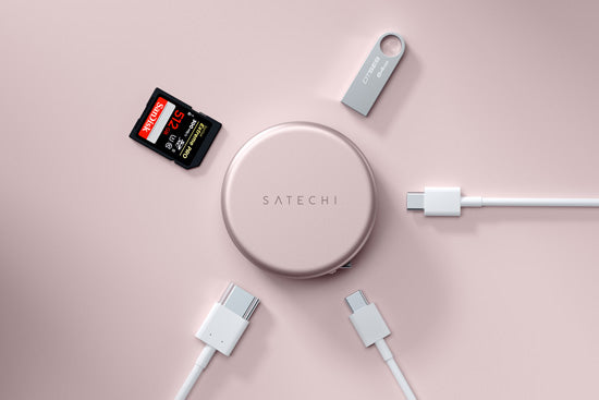 OntheGo 5-en-1 Adaptateur Multiport Blush
