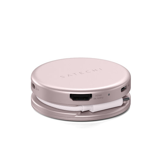 OntheGo 5-en-1 Adaptateur Multiport Blush