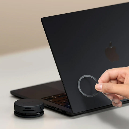 Adaptateur multiport OntheGo™ 7-en-1 Noir