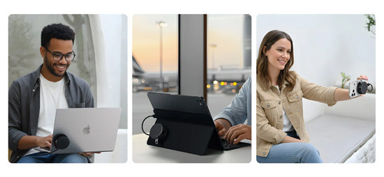 Adaptateur multiport OntheGo™ 7-en-1 Noir