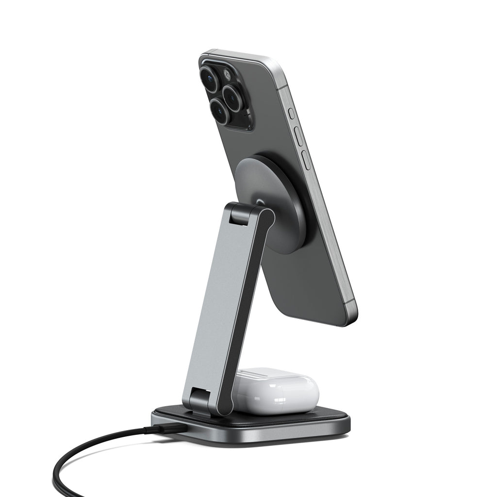 Charger Pliable sans fil 2-en-1 Qi2