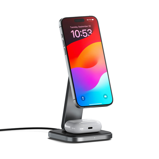 Charger Pliable sans fil 2-en-1 Qi2