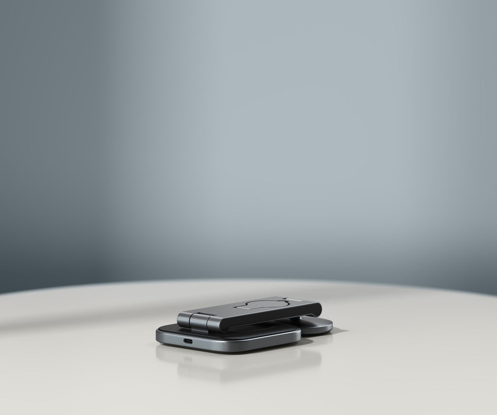 Charger sans fil pliable 3-en-1 Qi2