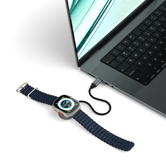 Câble de charge rapide USB-C Apple Watch Space Gray