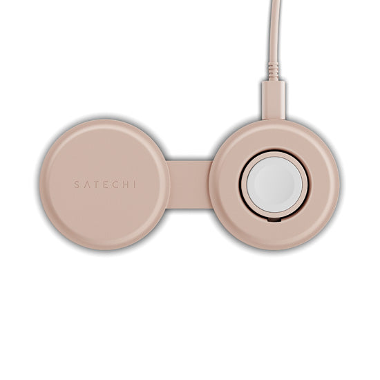 Chargeur sans fil OnTheGo 2-en-1 Rose