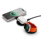 Chargeur sans fil OnTheGo 3-en-1 Noir