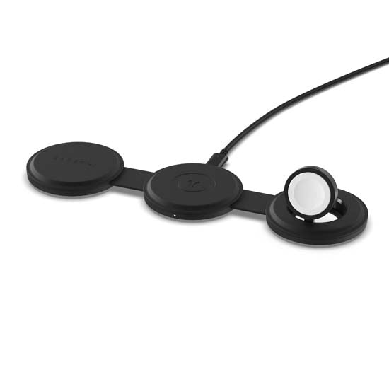 Chargeur sans fil OnTheGo 3-en-1 Noir