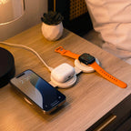Chargeur sans fil OnTheGo 3-en-1 Rose