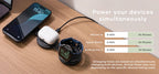 Chargeur sans fil OnTheGo 3-en-1 Rose