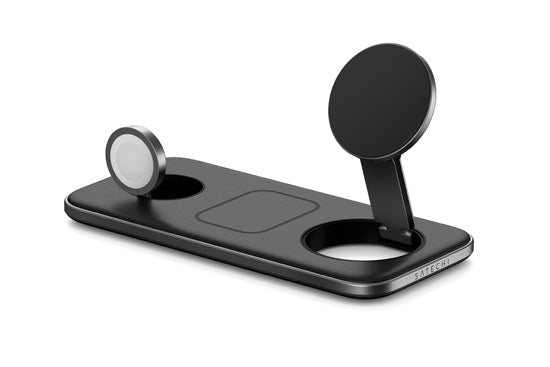 Station de charge sans fil Qi2 TRIO Noir