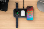 Station de charge sans fil Qi2 TRIO Noir