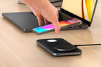 Station de charge sans fil Qi2 TRIO Noir