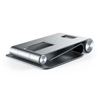 R1 Aluminium hinge holder foldable stand Space Gray