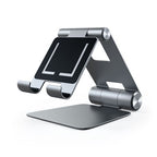 R1 Aluminium hinge holder foldable stand Space Gray