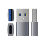 Adaptateur USB-A vers USB-C Space Gray