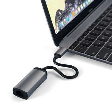 Adaptateur Aluminium Type-C / Ethernet Space Gray