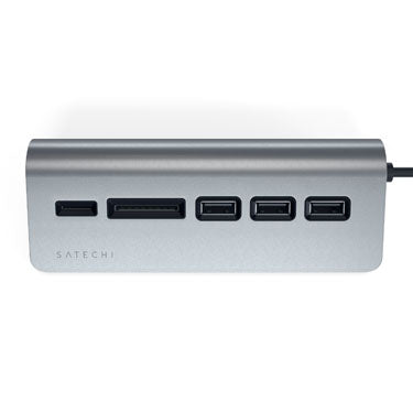 Multiports USB-C Aluminium Space Gray