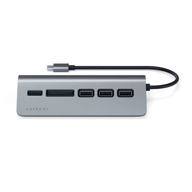 Multiports USB-C Aluminium Space Gray
