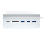 Multiports USB-C Aluminium Argent