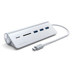 Multiports USB-C Aluminium Argent