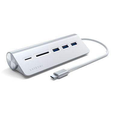Multiports USB-C Aluminium Argent