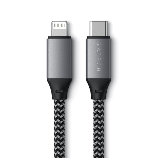 Câble USB-C vers Lightning (0,25 m) Gris