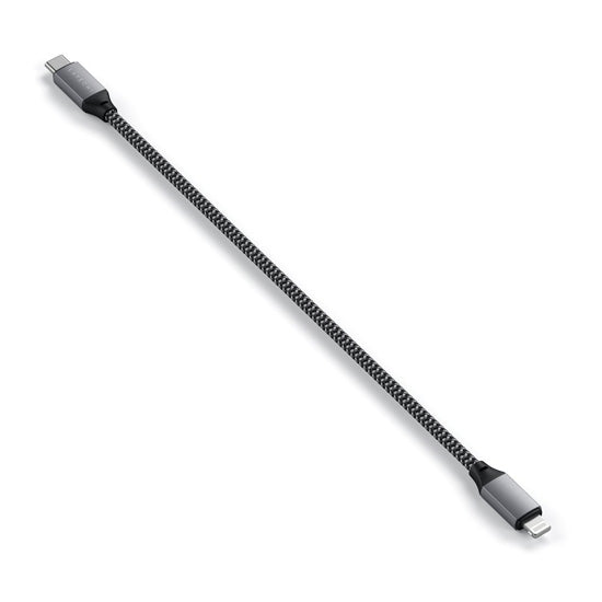 Câble USB-C vers Lightning (0,25 m) Gris