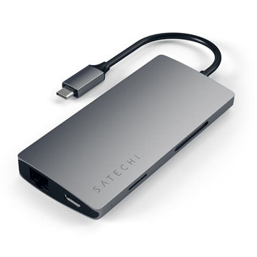 Multiports USB-C 4K et Ethernet V2 Space Gray