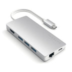 Multiports USB-C 4K et Ethernet V2 Argent
