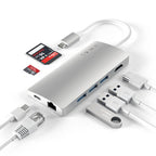 Multiports USB-C 4K et Ethernet V2 Argent