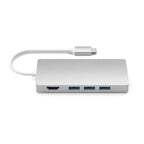 Multiports USB-C 4K et Ethernet V2 Argent