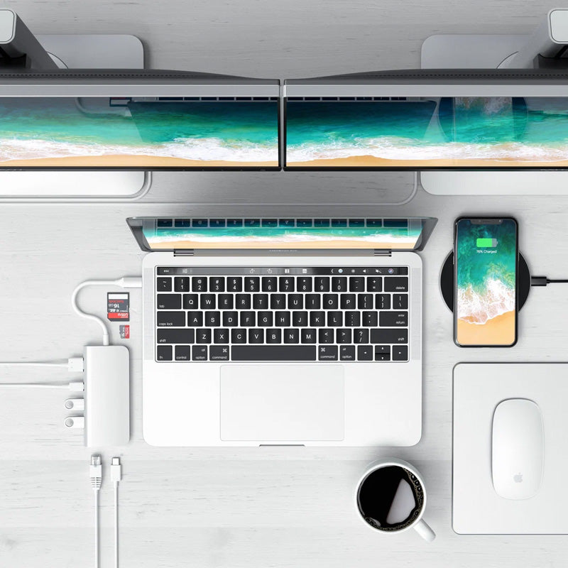 Adaptateur multimedia Type-C Silver