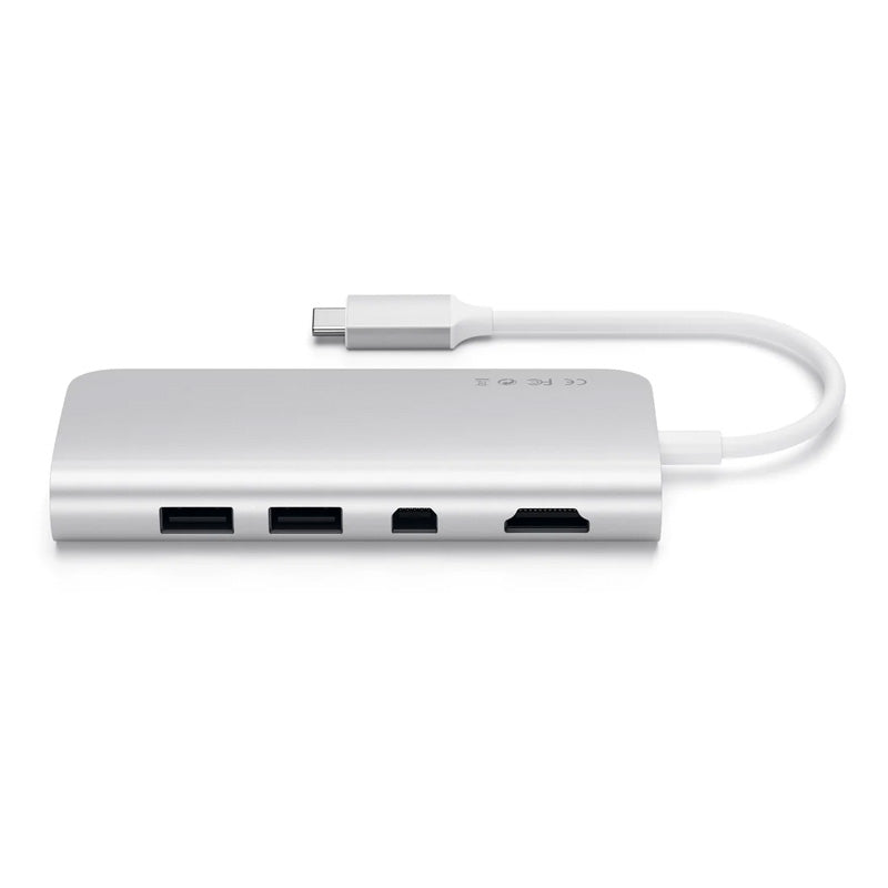 Adaptateur multimedia Type-C Silver