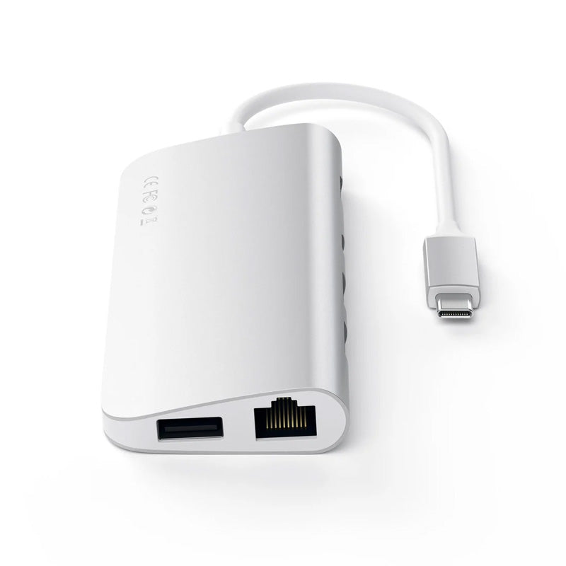 Adaptateur multimedia Type-C Silver