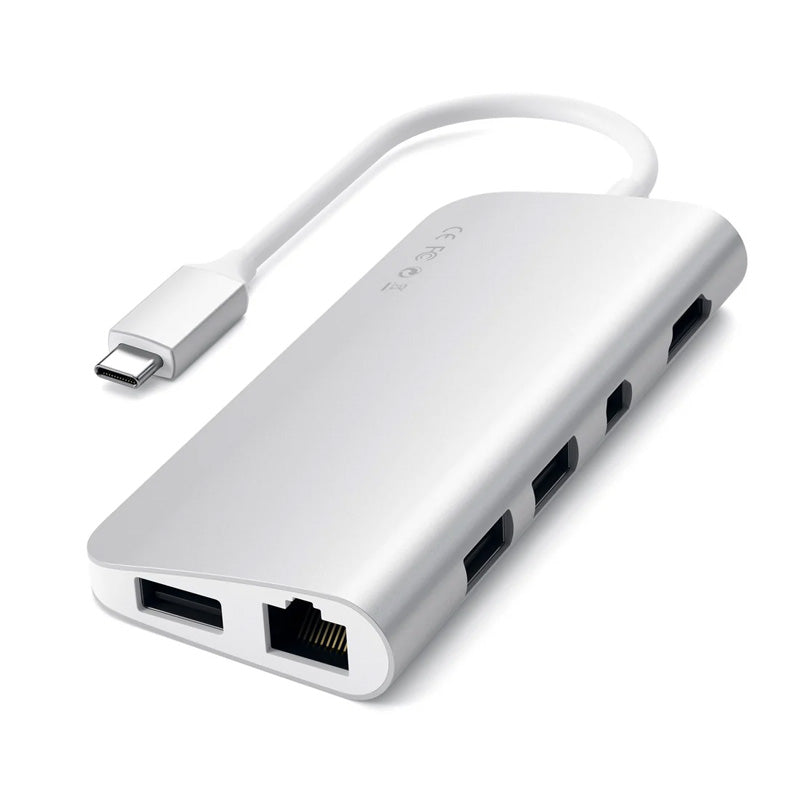 Adaptateur multimedia Type-C Silver