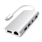 Adaptateur multimedia Type-C Silver