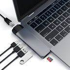 Type-C Pro Hub With Ethernet & 4K HDMI Space Grey