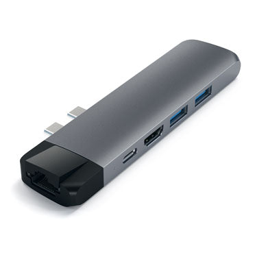 Type-C Pro Hub With Ethernet & 4K HDMI Space Grey