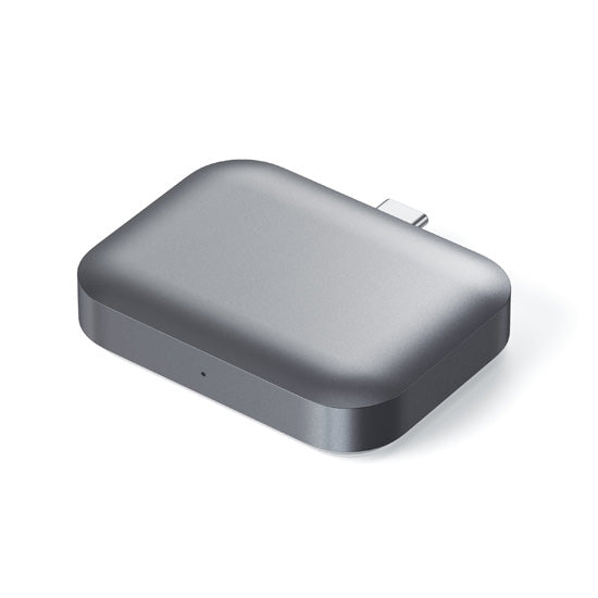 Chargeur sans fil USB-C Airpods Gris